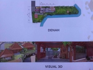 VILLA BAMBOO VILLAGE KAV.5 1.375M 3D