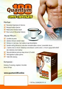 quantum 100 cofee chocolate